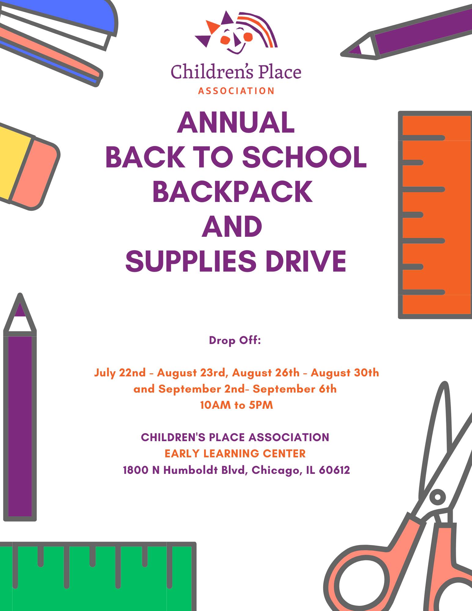 Back To School Drive ( )